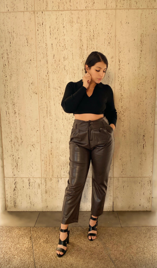 Leather Trouser Pants